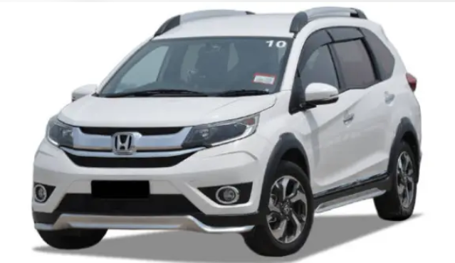 White Honda BR-V available for rent in Karachi