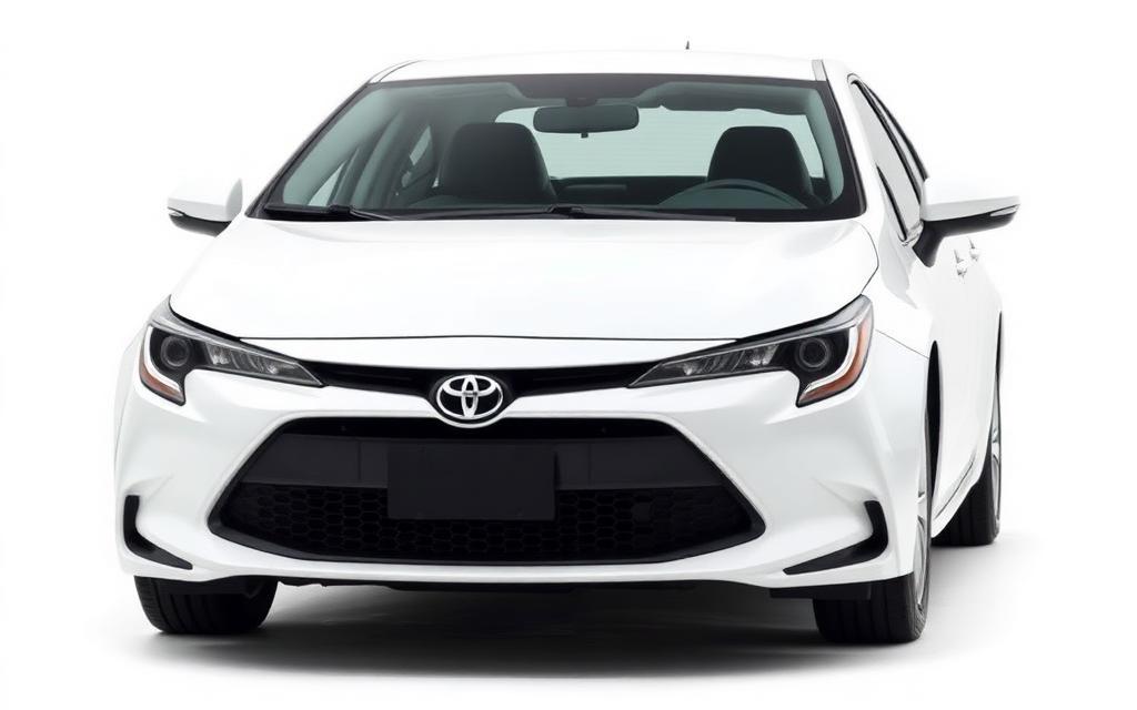 White Toyota Corolla GLI 1.3 available for rent in Karachi